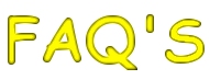 FAQ's