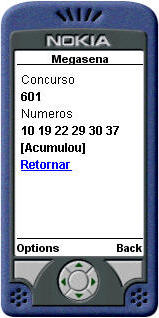 Tela de Resultados